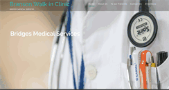 Desktop Screenshot of bransonwalkinclinic.com